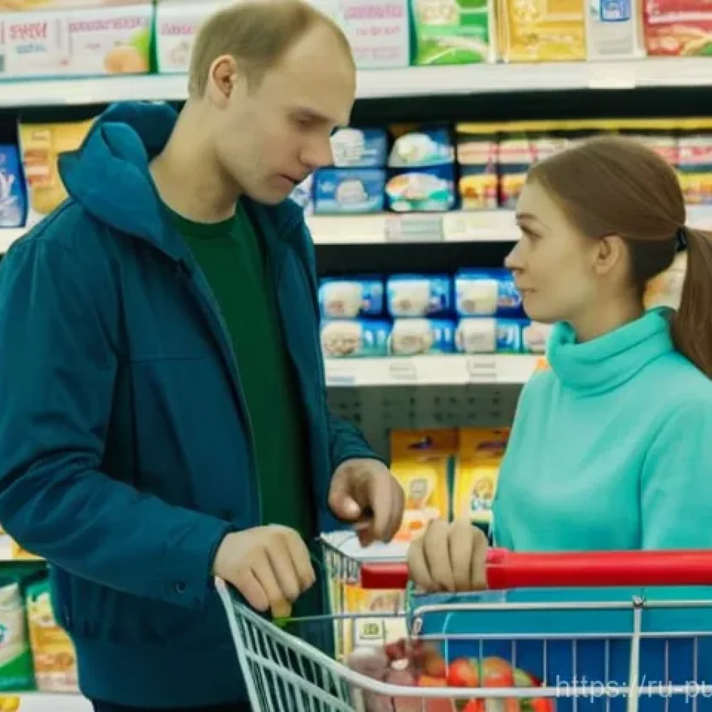정부의 경제 정책과 효율성 - **Prompt 1: Inflation and the Family Budget in a Russian Supermarket**
    A realistic, high-definit...